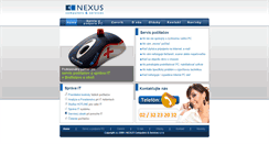 Desktop Screenshot of nexus.sk